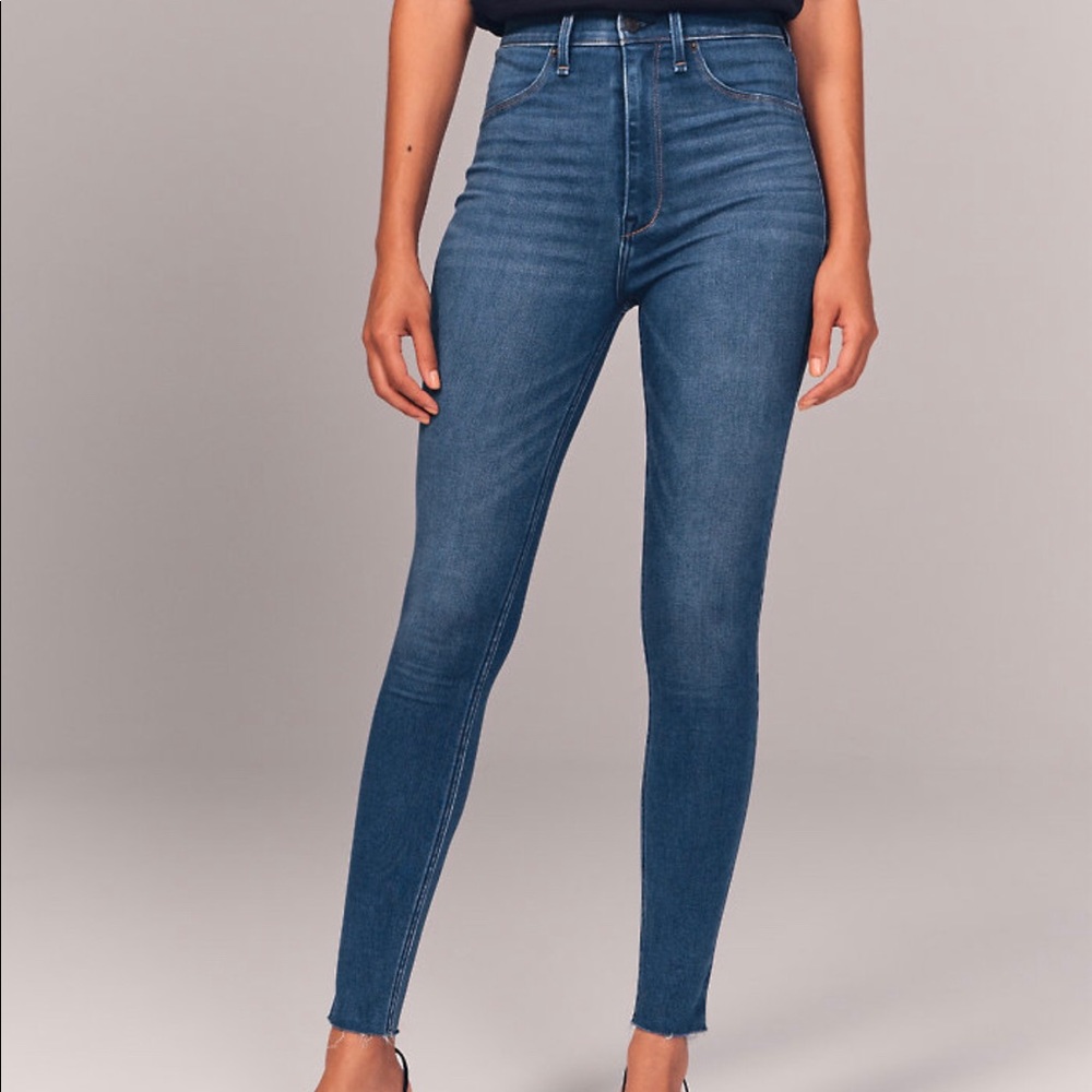 Abercrombie & Fitch ultra high rise jean legging